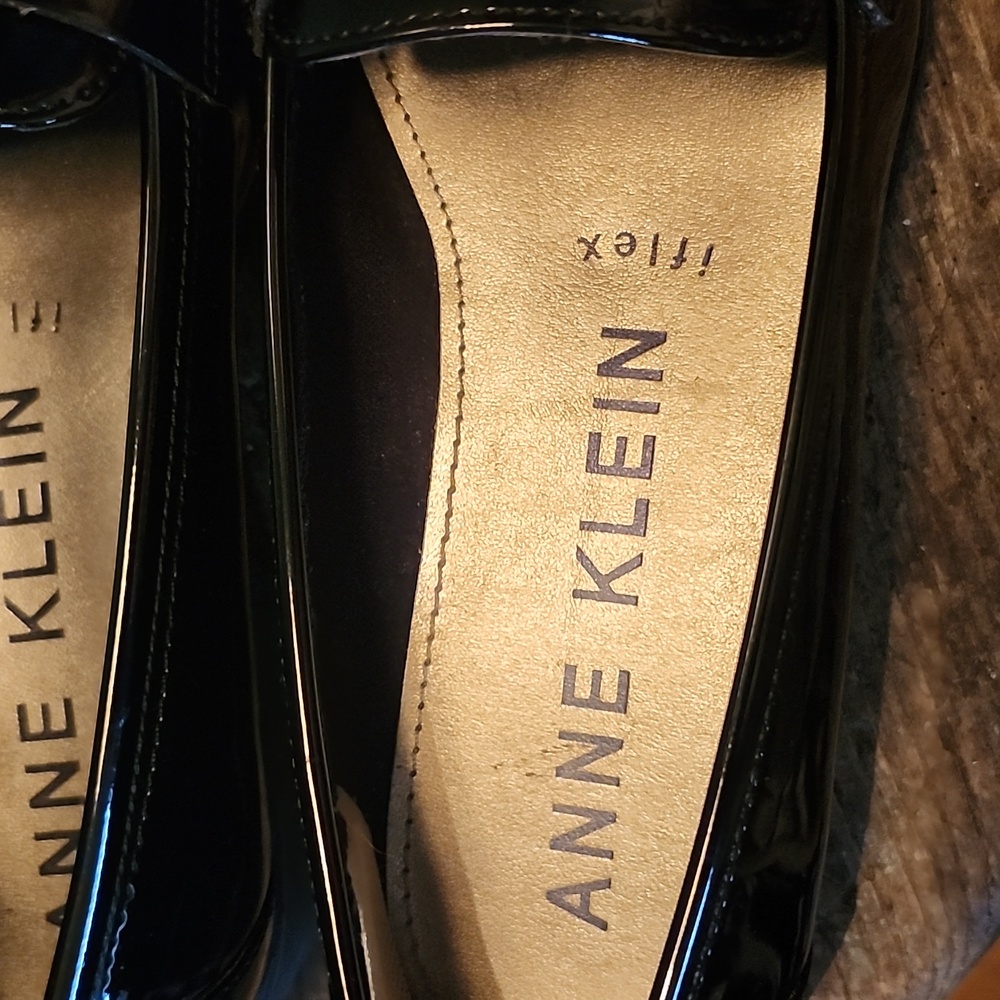 Anne Klein Flex Bingo Black Loafers 6.5 - Picture 4 of 11